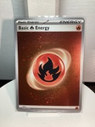 Pokémon TCG: Basic Energy Red holo 002 SVE