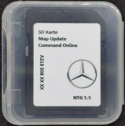 Aktualizacja map Mercedes NTG 5.5 EU Comand Online