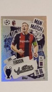 TOPPS MATCH ATTAX 2024/2025 MAN OF THE MATCH SIGNATURE 413 LEWIS FERGUSON