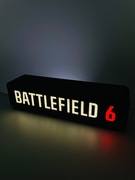 Lampka LED – Logo Battlefield 6 – druk 3D