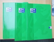 3 szt zeszyty Oxford A4 96K kratka 