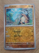 REVERSE HOLO Cubone 076/159 Karta POKEMON TCG S&V Journey Together