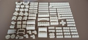 LEGO białe klocki 