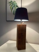 Lampa ze starej belki 