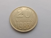 Rosja - ZSRR 20 kopiejek 1983