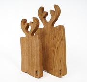 Zestaw desek do krojenia z rogami Renifer
