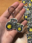 Brelok traktor John Deere flexi