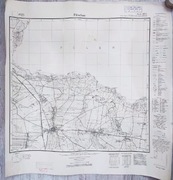 Mapa topograficzna Pitschen (Byczyna) – Meßtischblatt 4875. Rok 1937/1944