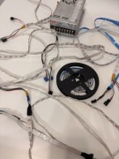 Led taśma około 8-9m + zasilać 5v 40a