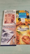 4x Książki o rysowaniu
