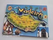Magnes na lodówkę drewniany MDF 3D Madera Madeira Portugalia Atlantyk(17) 