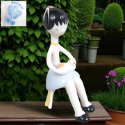 New Look Dziewczynka z kotkiem lalki Szabó Antónia Aquincum lata 60te