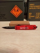 Nóż microtech (kopia) scyzoryk Sprężynowy DEADPOOL.