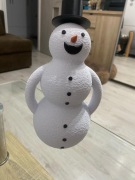 Świąteczna dekoracja bałwan