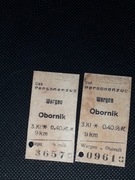 Magnes Bilet Wargen / Wargau (Wargowo) - Obornik