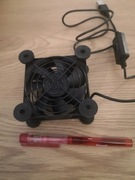 Wentylator akcesoryjny 8cm USB chłodzenie do komputera laptopa telefonu 