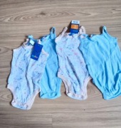 Body niemowlęce rozmiar 62 nowe z lupilu 4 sztuki