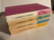 KWARTET ALEKSANDRYJSKI Lawrence Durrell t.1-4 pierwsze wydanie!