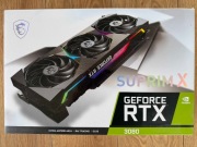 MSI GeForce RTX 3080 SUPRIM X 10GB GDDR6X – TOP stan, komplet, okazja