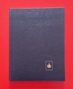 Klaser filatelistyczny 12 czarnych stron format A4 9 pasków