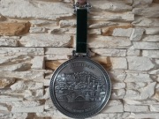 Cynowy sygnowany medalion medal obraz naścienny Heidelberger Zinn Beckern