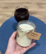 Świeca sojowa grzane wino 350 ml handmade