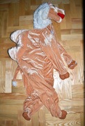 115^ Wielbłąd   strój piżama przebranie 7/8_122/128 cm