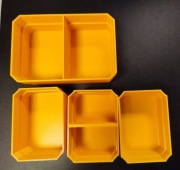 Dodatkowe 4 pudełka do Dewalt TSTAK - dowolna konfiguracja