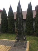 wieża eiffla 230cm ładna ocynk 3-częściowa