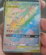 Karta Pokemon reshiram & charizard gx 217/214