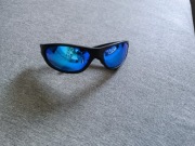 Okulary OPC Military Marines Black Matt Blue Revo z polaryzacją 
