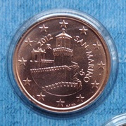 SAN MARINO 2012 5 CENTÓW UNC !!!!!!!!!!