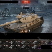 Konto World Of Tanks WOT XI TIER Leopard 120 15000szt. obligacji