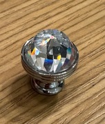 Uchwyt meblowy gałka Mestre Clasica z kryształem Swarovski 1 szt