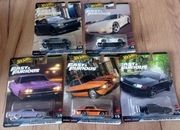 Hot Wheels premium Fast Furious set Dodge Mazda Nissan 