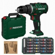 Wkrętarka Parkside PABS 20-Li 20V Gratis bity 21el. + wiertła, gwarancja 3l