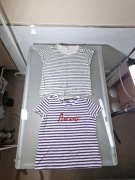 Mohito i H&M Dwie Koszulki Damskie w Paski Rozmiar S