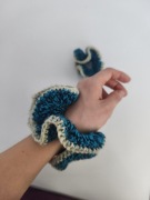 Gumki do włosów scrunchies wykonane ręcznie 