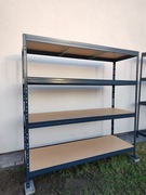 Regał Warsztatowy, Garażowy, Magazynowy 180x150x45 cm 4P/400 kg