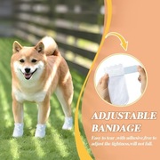 Buty dla Psa Ochronne Wodoodporne Rozmiar M 40 szt. + Bandaże