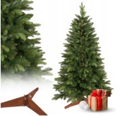 CHOINKA SZTUCZNA ŚWIĄTECZNA 220 cm ŚWIERK WŁOSKI GĘSTA JAK ŻYWA PREMIUM