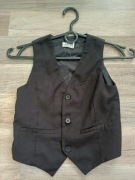 Elegancka Czarna Kamizelka Chłopięca H&M – Rozmiar 122 (6-7 lat)