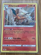 Karta TCG Charizard 010/078- Pokemon go - Holo rare