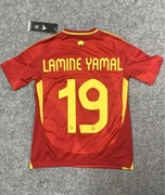 Koszulka piłkarska Adidas reprezentacja Hiszpani 2024 Home Lamine Yamal 19