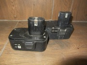 Baterie  elektronarzędzi  14,4v stan nie znany.