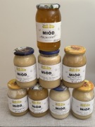 Miód 2025r.własnej pasieki Mniszek, Rzepak, Spadz,, Facelia, Nostrzyk1,25kg