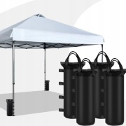 OBCIĄŻNIKI ODWAŻNIKI DO NAMIOTU PAWILONU WORKI NA PIASEK ZESTAW 4 SZTUK