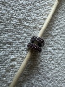 Pandora oryginalne charmsy separatory pave fuksja 