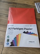 Kolorowy papier A3 100 arkuszy