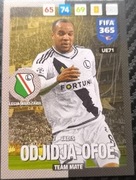 PANINI UPDATE 2017 FIFA 365 TEAM MATE LEGIA WARSZAWA ODJIDJA-OFOE UE71
